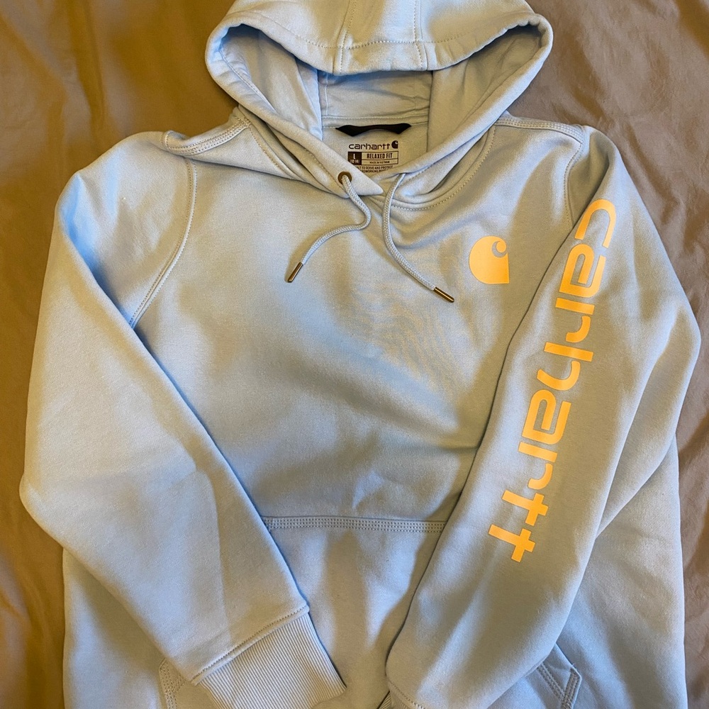 Carhartt Light Blue Hoodie